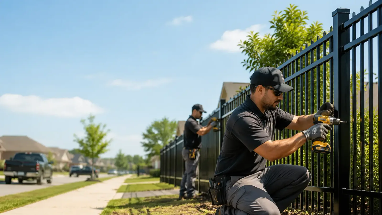 Metal Fence Installation in Lake Lillian, MN